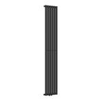 [neu.haus] Designradiator Nore 180x36x5,6 cm zwart, Doe-het-zelf en Verbouw, Verwarming en Radiatoren, Verzenden, Nieuw