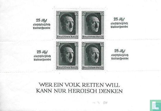 Duitse Rijk - Cultuur - 1937, Postzegels en Munten, Postzegels | Europa | Overig, Postfris, Verzenden