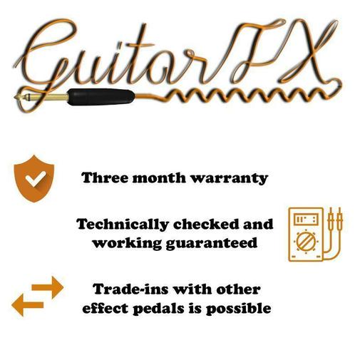 www.GuitarFX.eu -- Specialized in used guitar effect pedals, Muziek en Instrumenten, Effecten, Chorus, Delay of Echo, Distortion, Overdrive of Fuzz