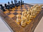 Schaakspel - Coffee house - Hout, Antiek en Kunst