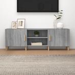 vidaXL Tv-meubel 150x30x50 cm bewerkt hout grijs sonoma, 100 tot 150 cm, Verzenden, Nieuw, Minder dan 100 cm