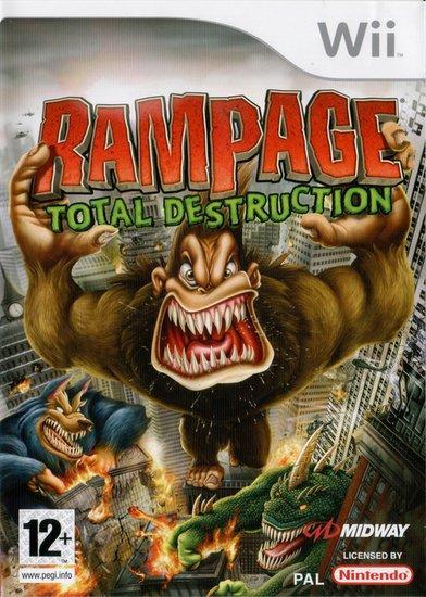 Rampage: Total Destruction [Wii], Spelcomputers en Games, Games | Nintendo Wii, Zo goed als nieuw, Ophalen of Verzenden