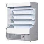 GGM Gastro | Wandkoeling - 710mm - met 4 planken - Wit |, Verzenden, Nieuw, 140 tot 160 cm