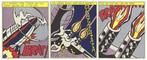 Roy Lichtenstein (after) - As I Opened Fire (Triptych)