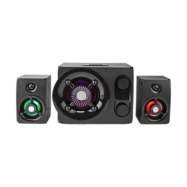 Nieuwe Nedis GSPR41021BK met garantie, Computers en Software, Pc speakers, Nieuw, Ophalen of Verzenden