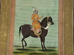 Mughal-edelman te paard - India - Mogoelrijk (1526-1857), Antiek en Kunst