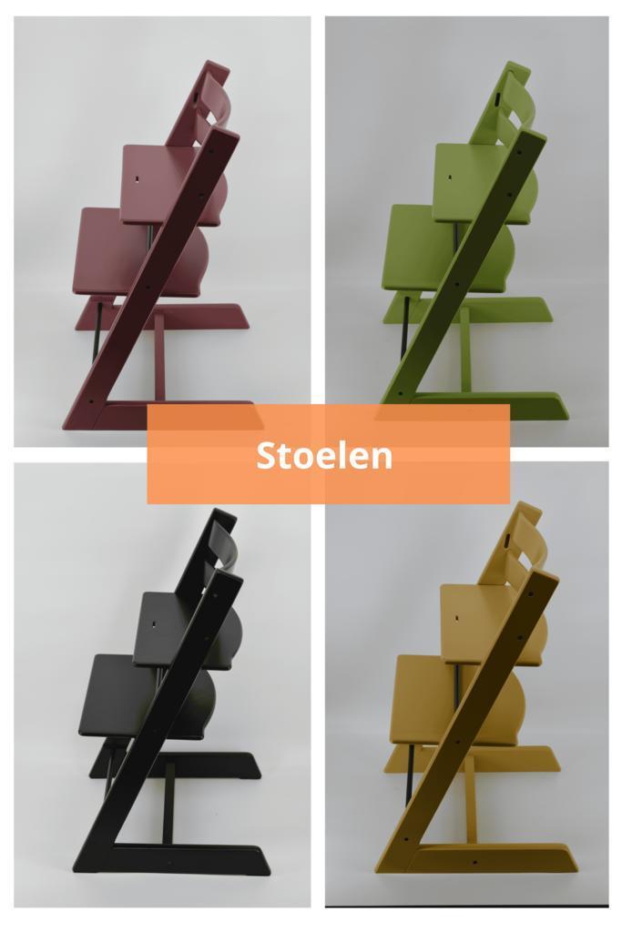 Stokke Tripp Trapp TripTrapp trip trap stoel refurbished, Kinderen en Baby's, Kinderstoelen, Aanschuifbaar, Afneembaar eetblad