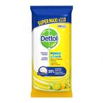 Dettol Schoonmaakdoekjes Power and Fresh Citrus 110 stuks, Verzenden, Nieuw in verpakking