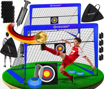 Voetbaldoeltjes - doel en goal set - 2 stuks - met montage beschikbaar voor biedingen