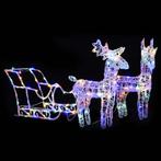 Acryl Rendier & Slee met LED - retourdeal - Sfeervolle Ke..., Diversen, Kerst, Ophalen of Verzenden, Nieuw