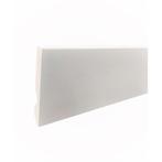 Gegronde witte MDF plint 7cm x 225cm recht, Doe-het-zelf en Verbouw, Plinten en Afwerking, Overige materialen, Nieuw, Ophalen of Verzenden
