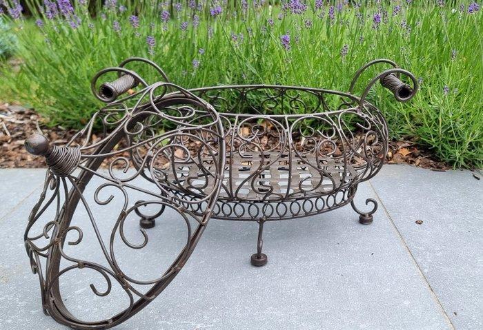 Mand - IJzer - Smeedijzer, Antiek en Kunst, Curiosa en Brocante