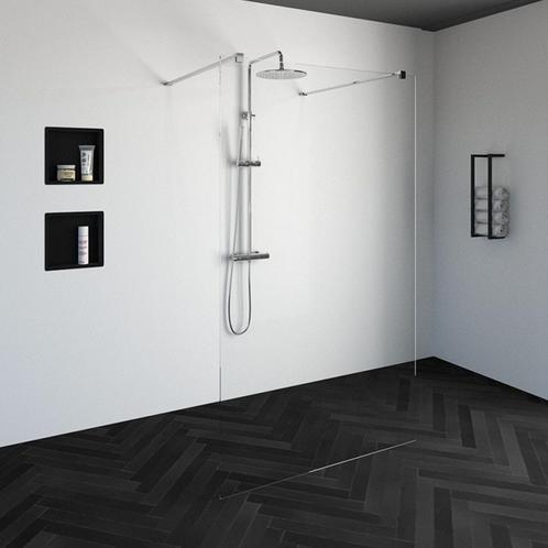Doorloopwand Vrijstaand Profielloos Just Creating W4 100 cm, Doe-het-zelf en Verbouw, Sanitair, Douche, Nieuw, Ophalen of Verzenden