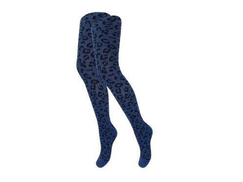 Kindermaillot - Panterprint - Blauw-Zwart, Kinderen en Baby's, Kinderkleding | Schoenen en Sokken, Verzenden