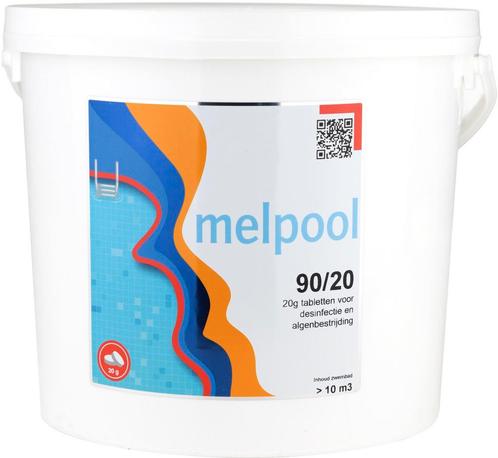 Melpool kleine chloortabletten 20 grams 5 kg, Tuin en Terras, Zwembad-toebehoren, Overige typen, Nieuw, Verzenden