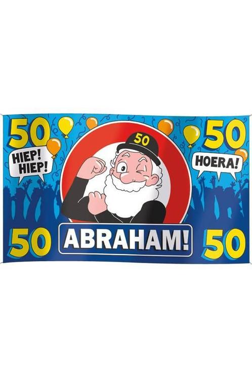 Gevelvlag Abraham 90 x 150 cm, Kleding | Heren, Carnavalskleding en Feestkleding, Nieuw, Ophalen of Verzenden