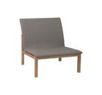 Stern Leah Lounge Middenelement Teak/Rope - Bruin, Ophalen of Verzenden, Nieuw