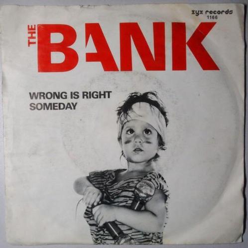 Bank, The - Wrong is right - Single, Cd's en Dvd's, Vinyl Singles, Single, Gebruikt, 7 inch, Pop