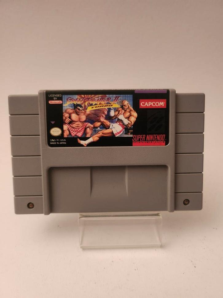 Super Street Fighter II Turbo American Edition SNES, Spelcomputers en Games, Games | Nintendo Super NES, Ophalen of Verzenden