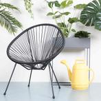 Relax draadstoel | Tuinstoel | Loungestoel | Stapelbaar, Nieuw, Kunststof, Verzenden