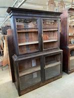 Antieke toonbank oude vitrine winkelkasten winkelkast antiek, Antiek en Kunst