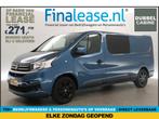 Fiat Talento 1.6 EcoJet L2H1 DC Airco Cruise Cam PDC €271pm, Blauw, Nieuw, Lease, Fiat