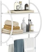 Wandrek - Handdoekhouder - Droogrek - Badkamer - Wit - COSTW, Verzenden, Zo goed als nieuw