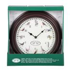 Klok met vogelgeluiden - Huis en tuindecoratie    - Buiten, Verzenden, Nieuw