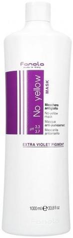 FANOLA NO YELLOW HAIR MASK HAARMASKER FLACON 1000 ML, Sieraden, Tassen en Uiterlijk, Uiterlijk | Haarverzorging, Verzenden, Nieuw