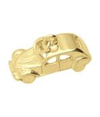 Gouden Lelijke eend 3D ketting hanger, Sieraden, Tassen en Uiterlijk, Verzenden, Nieuw