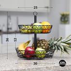 2dekans | Chefarone Fruit Etagère - Fruitmand – Fruitschaal, Huis en Inrichting, Ophalen of Verzenden, Zo goed als nieuw