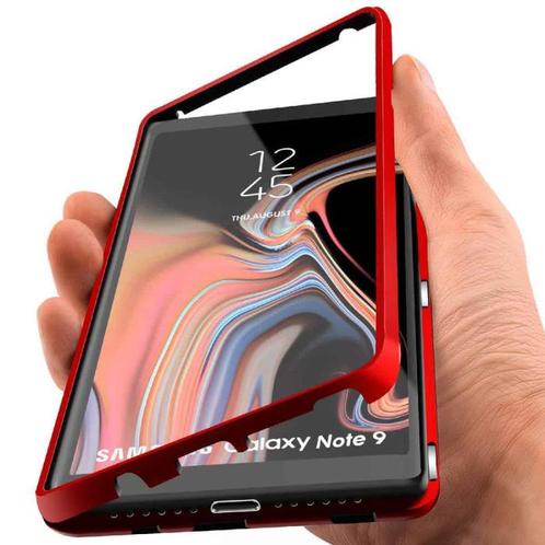 Samsung Galaxy S10 Plus Magnetisch 360° Hoesje met Tempered, Telecommunicatie, Mobiele telefoons | Hoesjes en Frontjes | Samsung