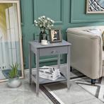 2dekans | Coast Bijzettafel met Lade - 48 x 36 x 62 cm -, Huis en Inrichting, Tafels | Salontafels, Ophalen of Verzenden, Zo goed als nieuw