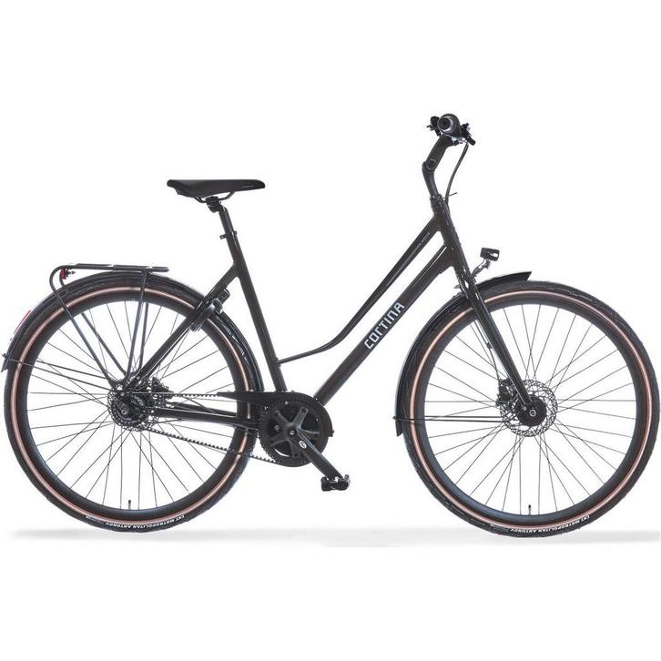 Cortina Mozzo D Nexus 8 Belt & Disc Black Brown Dames 2026, Fietsen en Brommers, Fietsen | Dames | Damesfietsen, Nieuw, Overige merken