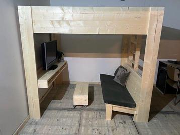 Hoogslaper Tiny House 2 persoons (160x200 cm) - Meerdere beschikbaar voor biedingen