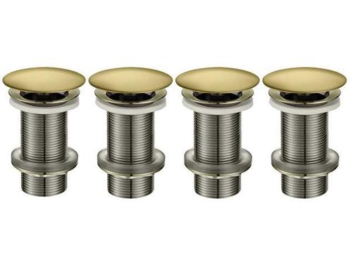 Veiling - 4x Beaux wastafelplug 1 1/4 lange schacht Lilas b, Doe-het-zelf en Verbouw, Sanitair