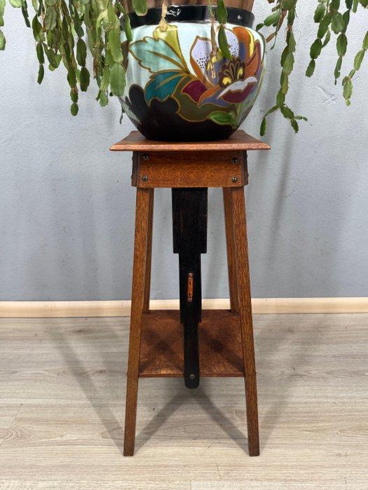 Amsterdamse School plantentafel - Plantentafel - Hout, Antiek en Kunst, Kunst | Designobjecten