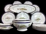 Richard Ginori - Serveerset voor vis (15) - Porselein, Antiek en Kunst