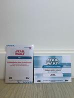 Topps - 2 Card - Star Wars Insert card, Limited edition,, Verzamelen, Nieuw