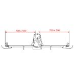 Diamond Band-uitroller | Tafelmodel | 500x700mm | Wals Ø60mm, Ophalen of Verzenden, Nieuw in verpakking