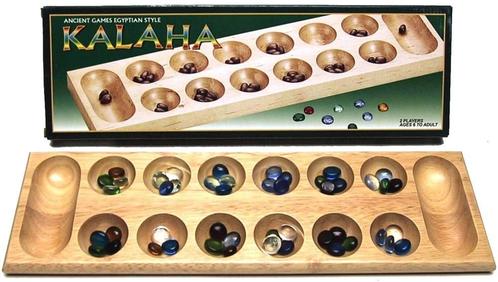 Kalaha (45 cm) | HOT Games - Gezelschapsspellen, Hobby en Vrije tijd, Gezelschapsspellen | Bordspellen, Nieuw, Verzenden