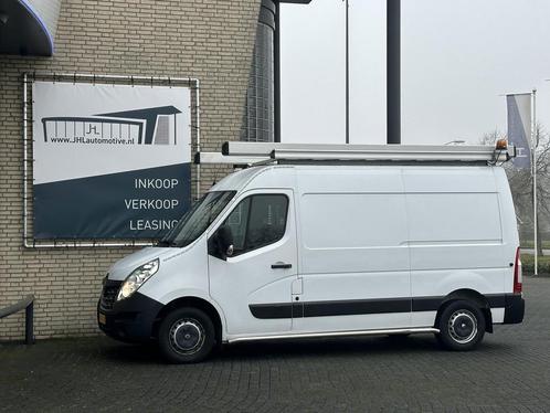 Renault Master T35 2.3 dCi L2H2*WERKPLAATSINRICHTING*OMVORME, Auto's, Bestelauto's, Lease, Zwart, Handgeschakeld, Wit, Financial lease