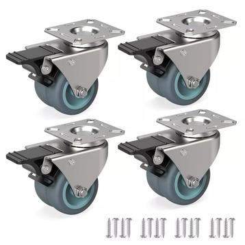 Ravn Haman N1032 meubelwielen 50mm – set van 4, nieuw beschikbaar voor biedingen