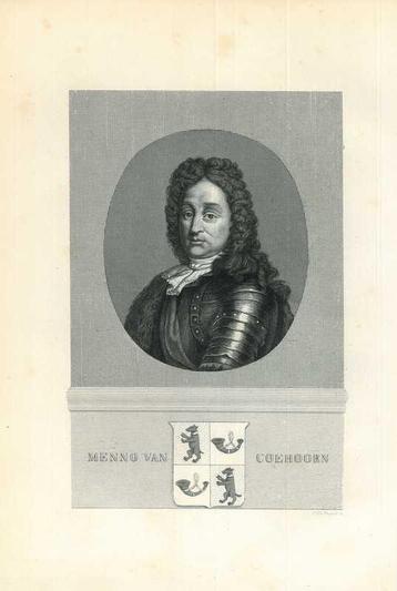 Portrait of Menno, Baron van Coehoorn