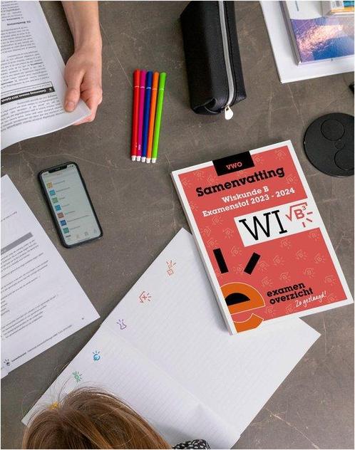 ExamenOverzicht - Samenvatting Wiskunde B VWO 9789464382037, Boeken, Overige Boeken, Zo goed als nieuw, Verzenden