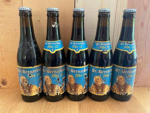 St. Bernardus - Ongeveer 12 - 33cl - 5 flessen, Verzamelen, Wijnen