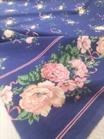 Stupendo cotone darredo vintage anni 90 / trama floreale -
