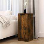 vidaXL Dressoir 30x30x70 cm bewerkt hout gerookt, Huis en Inrichting, Kasten | Dressoirs, Minder dan 50 cm, Verzenden, Nieuw, 25 tot 50 cm