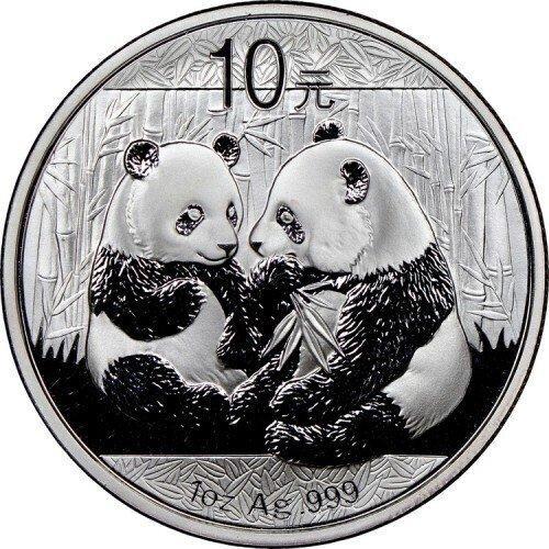 China. 10 Yuan 2009 Panda  .999 1 Oz Proof (Zonder, Postzegels en Munten, Munten | Europa | Niet-Euromunten
