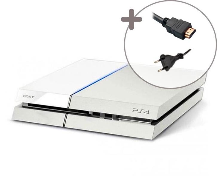 Sony PlayStation 4 Wit Console - 500GB, Spelcomputers en Games, Spelcomputers | Sony PlayStation 4, Ophalen of Verzenden
